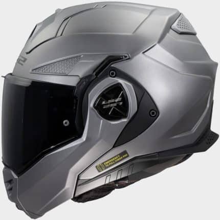 CASCO MODULAR LS2-FF901 ADVANT X SOLID MATT TITANIUM-ECE 22.06. TITANIO SÓLIDO MATE