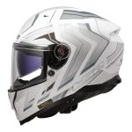 CASCO INTEGRAL LS2-FF811 VECTOR II ALIZER M.WHITE SILVER/MATE PLATA BLANCA -ECE 22.06 - Imagen 3