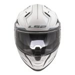 CASCO INTEGRAL LS2-FF811 VECTOR II ALIZER M.WHITE SILVER/MATE PLATA BLANCA -ECE 22.06 - Imagen 4