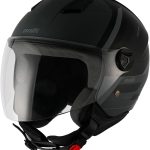 CASCO JET UNIK ASTRO NEGRO GRIS