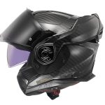 CASCO MODULAR LS2-FF901 ADVANT X SOLID CARBON-06 NEGRO + INTERCOM SPECTRUM EVO