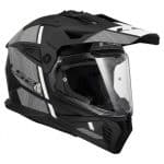 CASCO DE MOTO TRAIL LS2 -MX702 PIONEER II HILL MATT BLACK WHITE-ECE 22.06 NEGRO BLANCO - Imagen 2