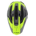 CASCO DE MOTO TRAIL LS2 -MX702 PIONEER II NAMIB M.GREY H-V YELLOW-ECE 22.06 GRIS AMARILLO - Imagen 3