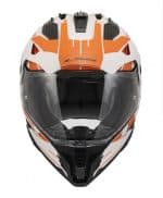 CASCO DE MOTO TRAIL LS2 -MX702 PIONEER II NAMIB WHITE ORANGE-ECE 22.06 BLANCO NARANJA - Imagen 3