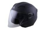 CASCO JET ADN COSMO NEGRO MATE