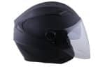 CASCO JET ADN COSMO NEGRO MATE - Imagen 3