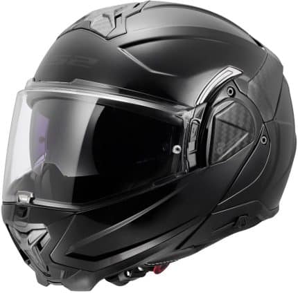 CASCO MODULAR LS2-FF910 ADVANT II SOLID GLOSS BLACK NEGRO BRILLO-ECE 22.06.