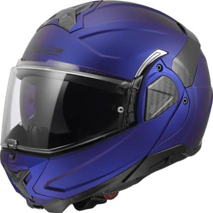 CASCO MODULAR LS2-FF910 ADVANT II SOLID MATT NAVY BLUE AZUL -ECE 22.06.