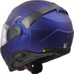 CASCO MODULAR LS2-FF910 ADVANT II SOLID MATT NAVY BLUE AZUL -ECE 22.06. - Imagen 4