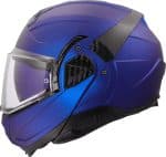 CASCO MODULAR LS2-FF910 ADVANT II SOLID MATT NAVY BLUE AZUL -ECE 22.06. - Imagen 2