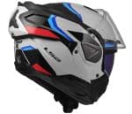 CASCO MODULAR LS2-FF910 ADVANT II TRIPLE WHITE BLUE RED BLANCO AZUL ROJO -ECE 22.06. - Imagen 4