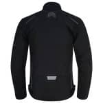 CHAQUETA DE MOTO INVIERNO FAST NEGRA UNISEX EN TEXTIL IMPERMEABLE, TÉRMICO CON PROTECCIONES  C.E - Imagen 5