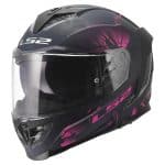 CASCO INTEGRAL LS2-FF818 STORM III BURST BLACK PINK .ECE 22.06/EXPLOSIÓN NEGRO ROSA