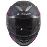 CASCO INTEGRAL LS2-FF818 STORM III BURST BLACK PINK .ECE 22.06/EXPLOSIÓN NEGRO ROSA - Imagen 2