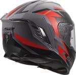 CASCO INTEGRAL LS2-FF818 STORM III DYNAMO GREY RED .ECE 22.06/ ROJO NEGRO GRIS - Imagen 6