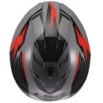CASCO INTEGRAL LS2-FF818 STORM III DYNAMO GREY RED .ECE 22.06/ ROJO NEGRO GRIS - Imagen 7