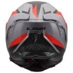 CASCO INTEGRAL LS2-FF818 STORM III DYNAMO GREY RED .ECE 22.06/ ROJO NEGRO GRIS - Imagen 8
