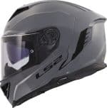 CASCO INTEGRAL LS2-FF818 STORM III SOLID NARDO GREY .ECE 22.06/GRIS NARDO SÓLIDO - Imagen 3