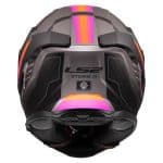 CASCO INTEGRAL LS2-FF818 STORM III SPORTY GREY PURPLE .ECE 22.06/ GRIS PÚRPURA - Imagen 8