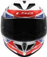 CASCO INTEGRAL LS2-FF818 STORM III SPORTY WHITE BLUE RED .ECE 22.06/ BLANCO AZUL ROJO - Imagen 4