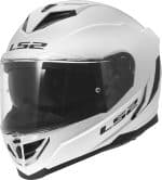 CASCO INTEGRAL LS2-FF818 STORM III SOLID GLOSS WHITE .ECE 22.06/ BLANCO BRILLANTE