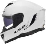 CASCO INTEGRAL LS2-FF818 STORM III SOLID GLOSS WHITE .ECE 22.06/ BLANCO BRILLANTE - Imagen 2
