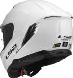 CASCO INTEGRAL LS2-FF818 STORM III SOLID GLOSS WHITE .ECE 22.06/ BLANCO BRILLANTE - Imagen 4