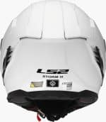 CASCO INTEGRAL LS2-FF818 STORM III SOLID GLOSS WHITE .ECE 22.06/ BLANCO BRILLANTE - Imagen 7
