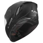 CASCO INTEGRAL LS2-FF818 STORM III SOLID MATT BLACK .ECE 22.06/ NEGRO MATE - Imagen 9