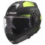 CASCO MODULAR LS2-FF901 ADVANT X NOVA BLACK H-V YELLOW-ECE 22.06. NEGRO VERDE  H-V AMARILLO
