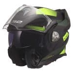 CASCO MODULAR LS2-FF901 ADVANT X NOVA BLACK H-V YELLOW-ECE 22.06. NEGRO VERDE  H-V AMARILLO - Imagen 2