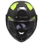 CASCO MODULAR LS2-FF901 ADVANT X NOVA BLACK H-V YELLOW-ECE 22.06. NEGRO VERDE  H-V AMARILLO - Imagen 3