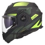 CASCO MODULAR LS2-FF901 ADVANT X NOVA BLACK H-V YELLOW-ECE 22.06. NEGRO VERDE  H-V AMARILLO - Imagen 4