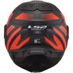 CASCO MODULAR LS2- FF901 ADVANT X NOVA BLACK RED-ECE 22.06. ROJO NEGRO - Imagen 8