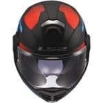 CASCO MODULAR LS2- FF901 ADVANT X NOVA BLACK RED BLUE-ECE 22.06. NEGRO ROJO AZUL - Imagen 7