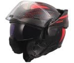 CASCO MODULAR LS2- FF910 ADVANT II ASTRAL RED NEGRO ROJO -ECE 22.06. - Imagen 2