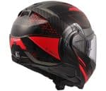 CASCO MODULAR LS2- FF910 ADVANT II ASTRAL RED NEGRO ROJO -ECE 22.06. - Imagen 5