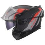 CASCO MODULAR LS2-FF910 ADVANT II GLIDE BLACK GREY RED/ NEGRO GRIS ROJO -ECE 22.06. - Imagen 4