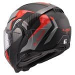CASCO MODULAR LS2-FF910 ADVANT II GLIDE BLACK GREY RED/ NEGRO GRIS ROJO -ECE 22.06. - Imagen 5