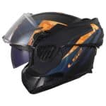 CASCO MODULAR LS2-FF910 ADVANT II GLIDE BLACK ORANGE/ NEGRO AZUL MARINO NARANJA -ECE 22.06. - Imagen 5