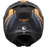 CASCO MODULAR LS2-FF910 ADVANT II GLIDE BLACK ORANGE/ NEGRO AZUL MARINO NARANJA -ECE 22.06. - Imagen 7