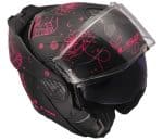 CASCO MODULAR LS2-FF910 ADVANT II SOPHIA BLACK PINK/ NEGRO ROSA -ECE 22.06. - Imagen 3