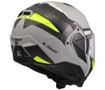 CASCO MODULAR LS2-FF910 ADVANT II TRIPLE LIGHT GREY/ FLUOR AMARILLO GRIS CLARO-ECE 22.06. - Imagen 5