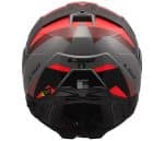 CASCO MODULAR LS2- FF910 ADVANT II TRIPLE NARDO GREY-ECE 22.06. GRIS ROJO CIELO AZUL - Imagen 4