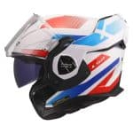 CASCO MODULAR LS2- FF901 ADVANT X NOVA WHITE BLUE RED-ECE 22.06. BLANCO AZUL ROJO - Imagen 3