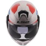 CASCO MODULAR LS2- FF901 ADVANT X NOVA WHITE BLUE RED-ECE 22.06. BLANCO AZUL ROJO - Imagen 4