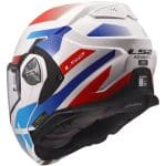CASCO MODULAR LS2- FF901 ADVANT X NOVA WHITE BLUE RED-ECE 22.06. BLANCO AZUL ROJO - Imagen 6