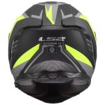 CASCO INTEGRAL LS2-FF818 STORM III DYNAMO BLACK H-V YELLOW /NEGRO H-V AMARILLO - Imagen 6