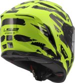CASCO INTEGRAL LS2-FF818 STORM III KAOS H-V YELLOW/H-V AMARILLO NEGRO - Imagen 6