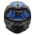 CASCO INTEGRAL LS2-FF818 STORM III KOMAI BLACK BLUE /AZUL NEGRO - Imagen 6